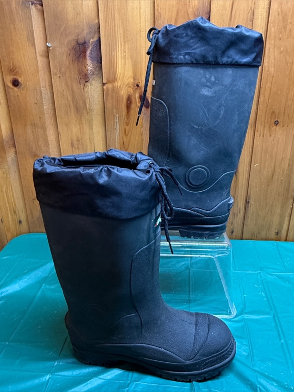 Baffin Polar Proven Men Winter Boots Size 8 Black Waterproof Insulated Snow 904 - Picture 5 of 11